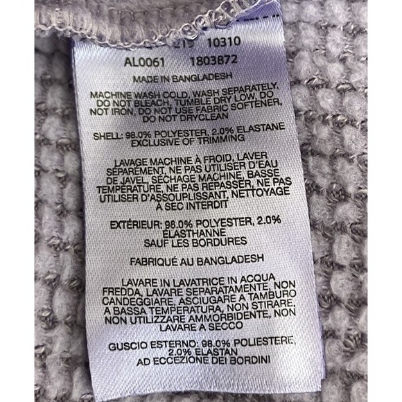 Columbia Women's Waffle Weave Turtleneck Pullover Lavender Color Sz Medium - Picture 7 of 7